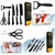 CUCHILLOS CHEFF NEGRO X 6 ANTIADHERENTE