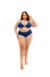 CONJUNTO PLUS SIZE CORTININHA E CALCINHA CINTURA MÉDIA - SAMPRAIA  