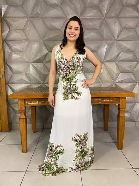 Vestido Palmeira