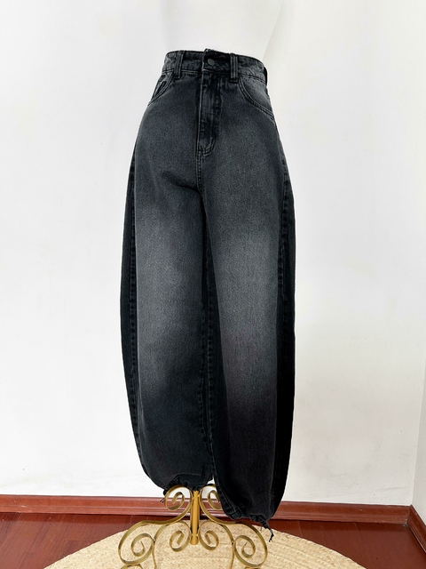 Calça jeans preta Lelah | TAM 34