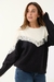 Sweater bremer con Lentejuelas combinado V - comprar online