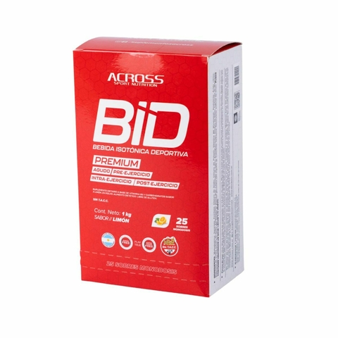 ACROSS - BID - Bebida Isotónica Deportiva ¡EN MONODOSIS!