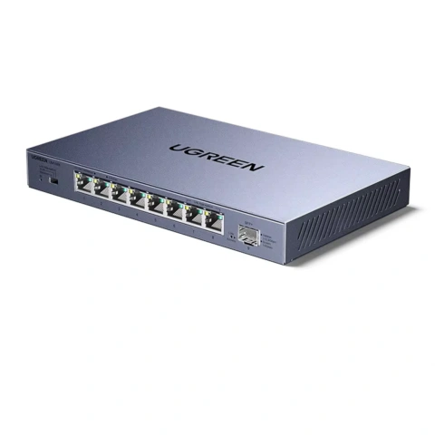 Switch UGREEN CM754 8 Portas 2,5G + 1 SFP+ 10G – 35049