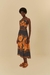 Saia Midi Paisley Onca - Farm