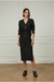 Cardigan Fancy Paete Tricot Preto - Animale - comprar online
