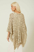 Poncho Tricot Rendado Brilho - Reserva na internet