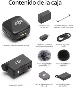 DJI Mic Mini 2TX + 1RX – Micrófono inalámbrico profesional compacto con estuche de carga en internet
