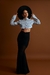 LILY LONG SKIRT BLACK