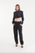TAYLOR CROPPED SHIRT BLACK en internet