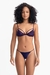 DEMI TRIANGLE BRA STRAPS PLUM