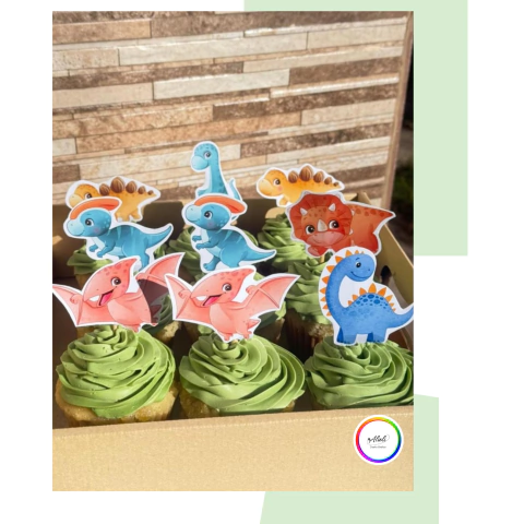 Topper para cupcake