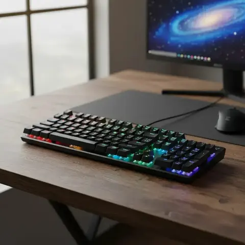 Teclado Mecanico Gamer Retroiluminado Noga Ganon 100%