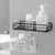 Prateleira de parede para banheiro armazenamento de shampoo - DropCenter