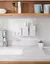 Prateleira de parede para banheiro armazenamento de shampoo - DropCenter