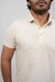POLO BEGE TEXTURA ALGODÃO D291261 na internet