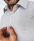 CAMISA FIBRA DE BAMBU COM ELASTANO SOCIAL CINZA CLARO na internet