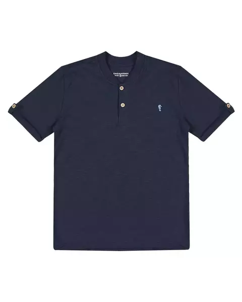 Camisa Bata Azul Marinho - Onda Marinha - comprar online
