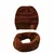Kit Conjunto Touca Rabo De Cavalo Com Furo Cabelo + Cachecol Liso Maxi Gola De Lã Tricot Outono Inverno Elegante - loja online