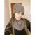 Kit Conjunto Gola Cachecol e Gorro Touca De Lã Quentinho Inverno Acessórios