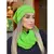 Conjunto Unissex Gorro Touca + Gola Cachecol Infinito Tricot Lã Macio Nova Tendência Moda De Inverno na internet