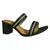 Tamanco Feminino Salto Bloco Médio Linha Conforto – Detalhe em Trança com Strass – Cores Nude / Preto / Off White na internet