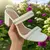 Tamanco Feminino Salto Bloco Médio Linha Conforto – Detalhe em Trança com Strass – Cores Nude / Preto / Off White na internet