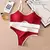 Imagem do Conjunto de sutiã esportivo e calcinha sem costura feminino, roupa íntima de algodão vazada, costas em U, sutiã push-up, conjunto de lingerie sexy confortável