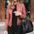 Jaqueta de couro falso slim fit feminina clássica moto biker jaqueta de couro