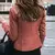 Imagem do Jaqueta de couro falso slim fit feminina clássica moto biker jaqueta de couro