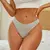 Conjunto de 3 calcinhas de algodão sem costura, roupa íntima confortável para mulheres, cintura baixa, respirável, tanga, sexy, sólida, esportiva, fio dental, lingerie macia - loja online