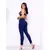 Calça jeans feminina lavagem escura lisa Premium - comprar online