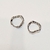 Argola Ondas Ródio - comprar online