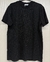 Camiseta Dior veludo alto relevo
