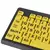 Teclado con cable USB para personas mayores y de baja visión, teclado grande ne - tienda online