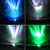 ESHINY-proyector láser de luz LED RGB con batería recargable, dispositivo de i