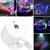 ESHINY-proyector láser de luz LED RGB con batería recargable, dispositivo de i - Matias Bouquez