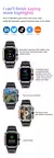 Reloj inteligente PGD 4G LTE GPS tarjeta SIM Wifi NFC cámara Dual almacenamient