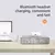 Reloj despertador eléctrico LED con cargador inalámbrico, reloj despertador di - Matias Bouquez