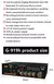 Amplificadores de potencia G919H 1000W para el hogar y el coche, 2 canales, Blue - Matias Bouquez