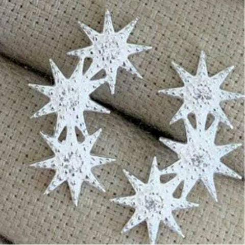 Brinco estrela cravejado com mini zircônia Prata 925 - comprar online