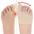 2 peças separador de dedo do pé hálux valgus joanete corretor ortopédico pé - Bazar mix
