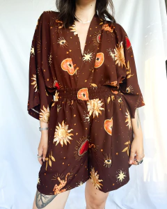 Conjunto Mística Solar (short + kimono)