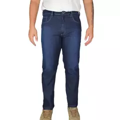 Calça jeans com elastano - Azul - comprar online
