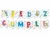 Banderín Feliz Cumple Dinosaurios - comprar online