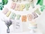 Guirnalda simple: Happy Birthday borde dorado - tienda online