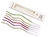 Velas onduladas multicolor metalizadas x6 - comprar online