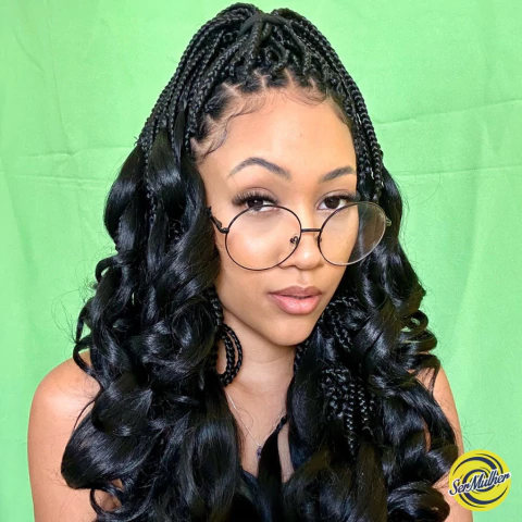 Cabelo Bouncy French Curl Ser Mulher