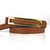 CINTO DUPLA DOURADO MILITAR/CARAMELO - comprar online
