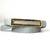 CINTO DUPLA DOURADO EM COURO CINZA/OFF - comprar online