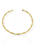 Choker Folheado a Ouro 18k Aro Liso Curvado - comprar online